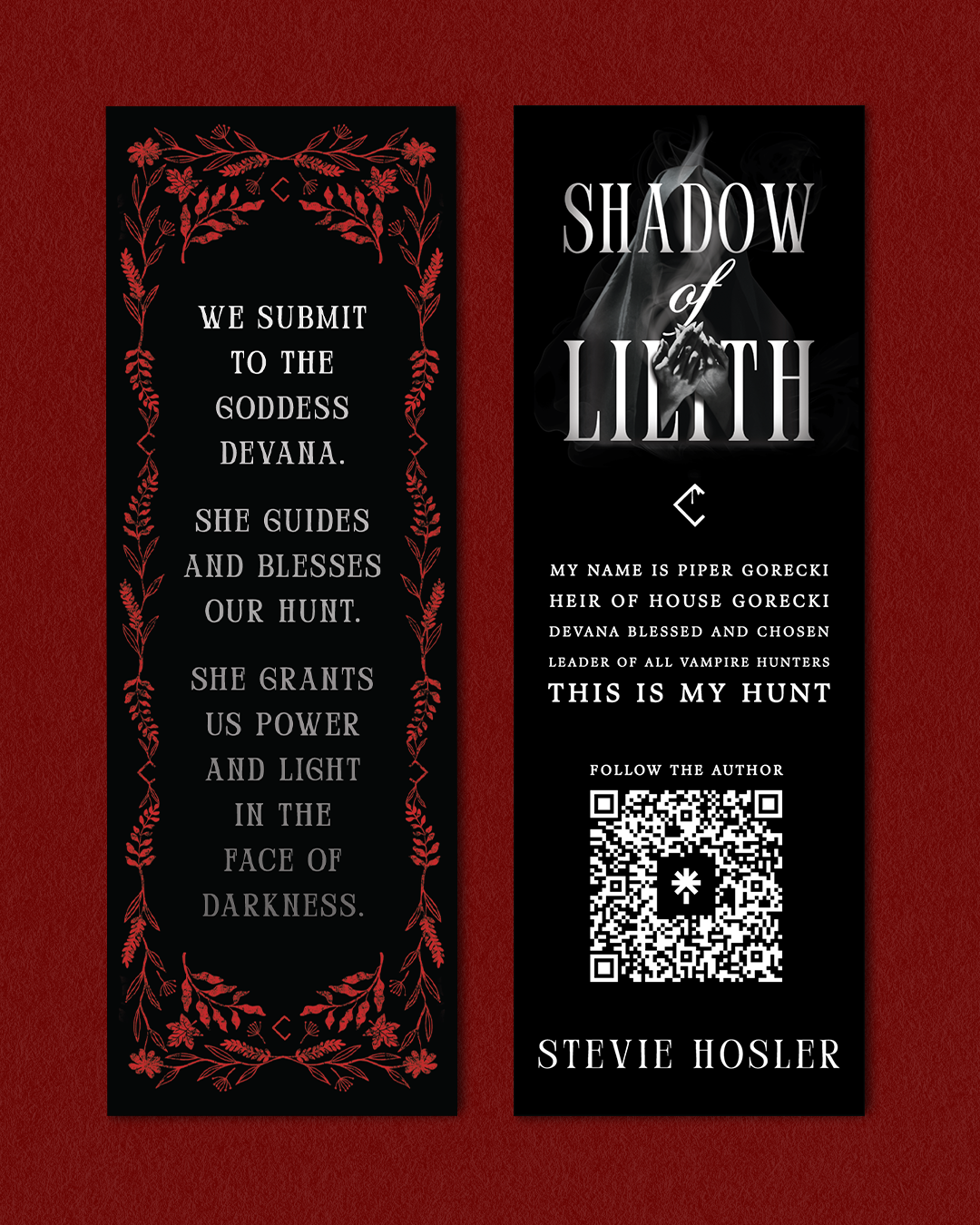 Shadow of Lilith Chosen One Package